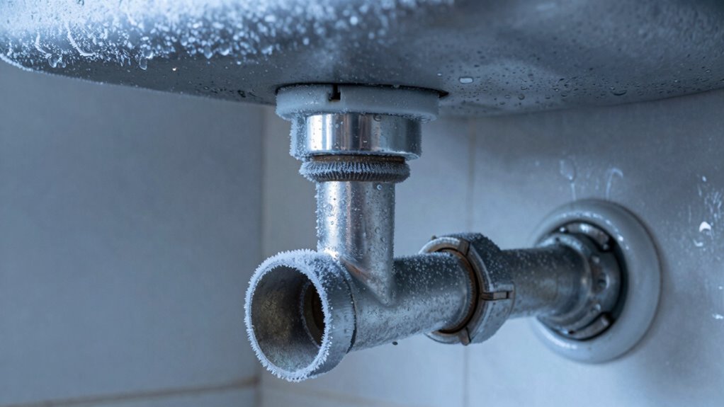 protect exposed plumbing during cold