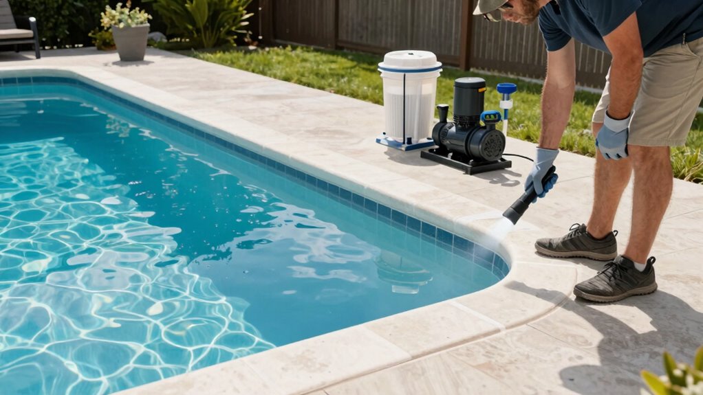 regular pool equipment inspections
