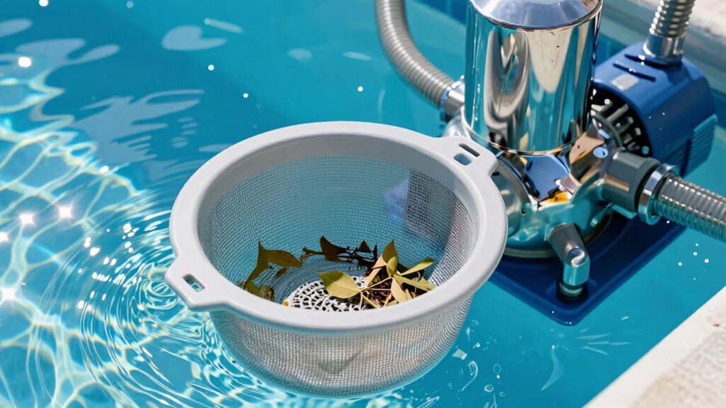 regular strainer cleaning maintains efficiency