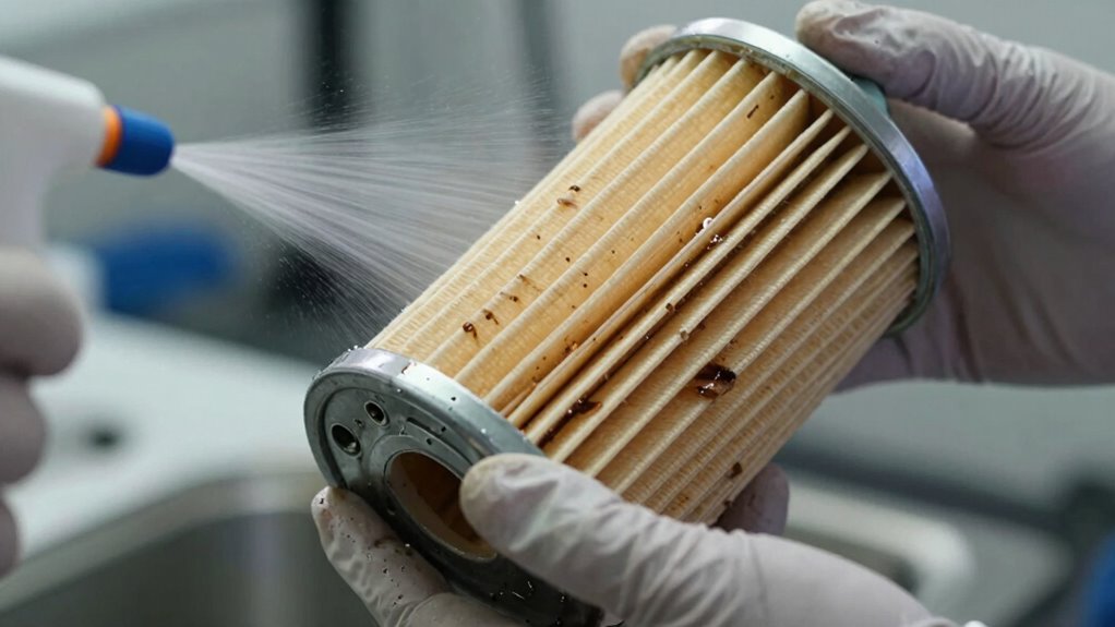 replace filter if necessary