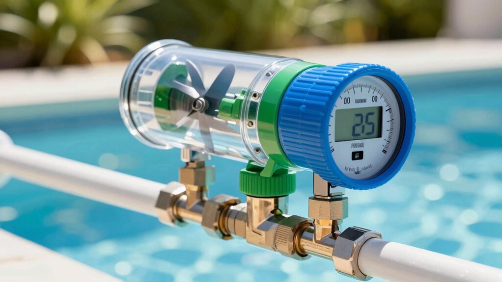 selecting the ideal pool flow meter