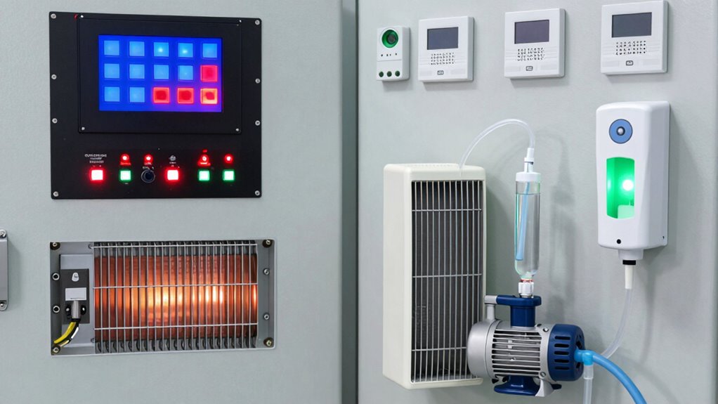 set safety triggers for overheating