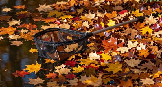 skimmer leaf management strategy