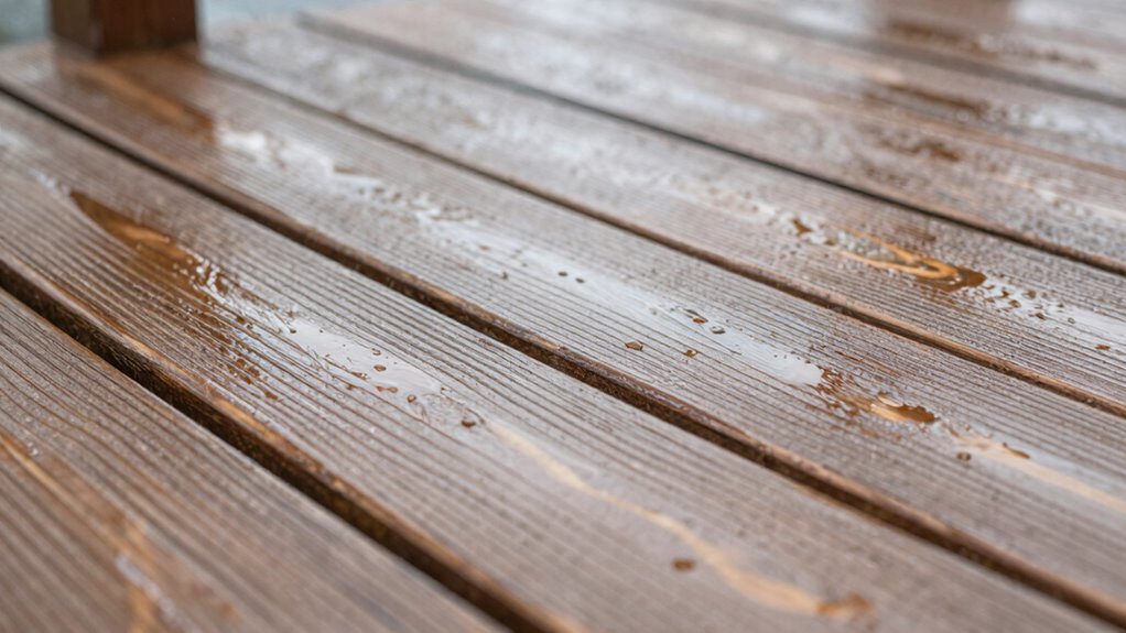 slip resistant safe well lit decking