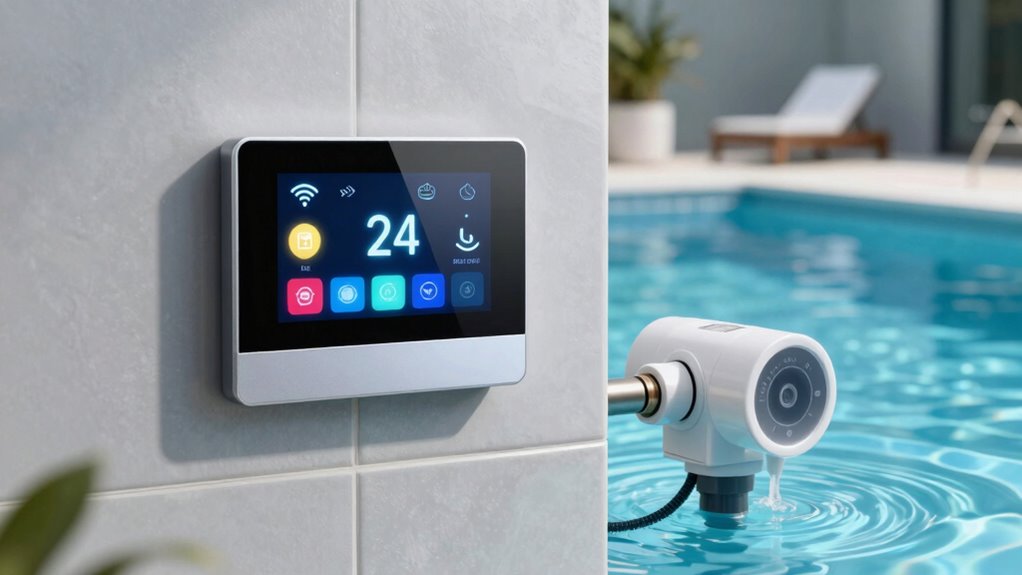 smart pool heating control