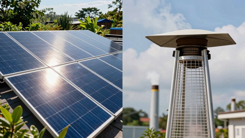 solar energy reduces pollution