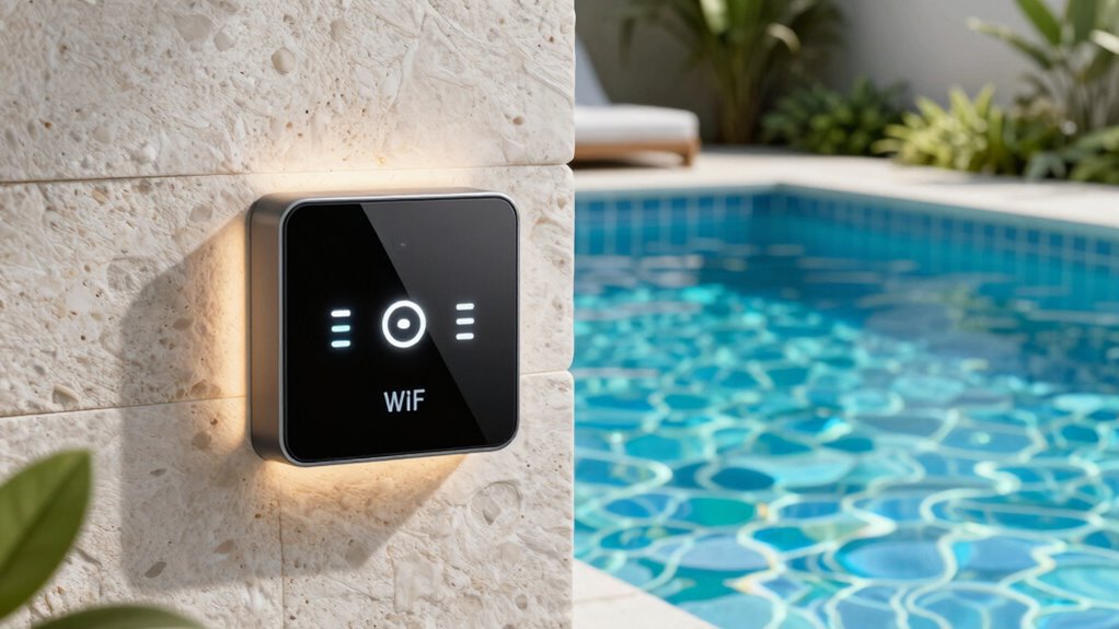 stable wifi ensures pool control