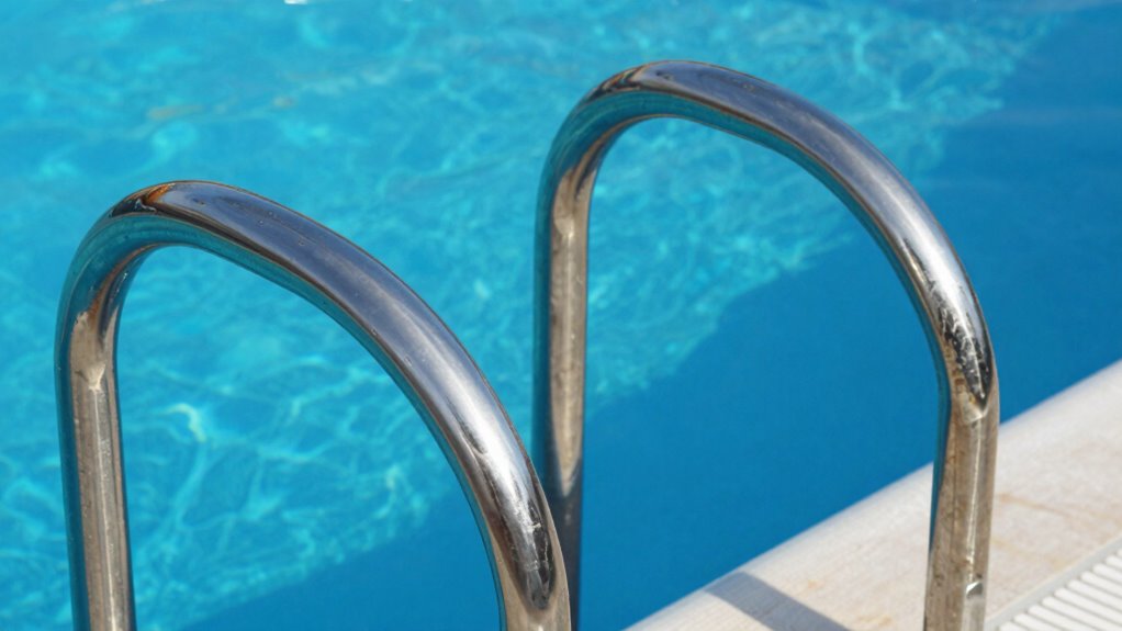 stainless steel pool rails