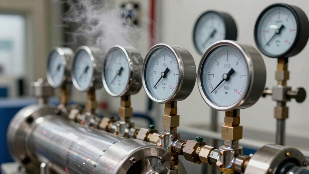 temperature induced pressure fluctuations