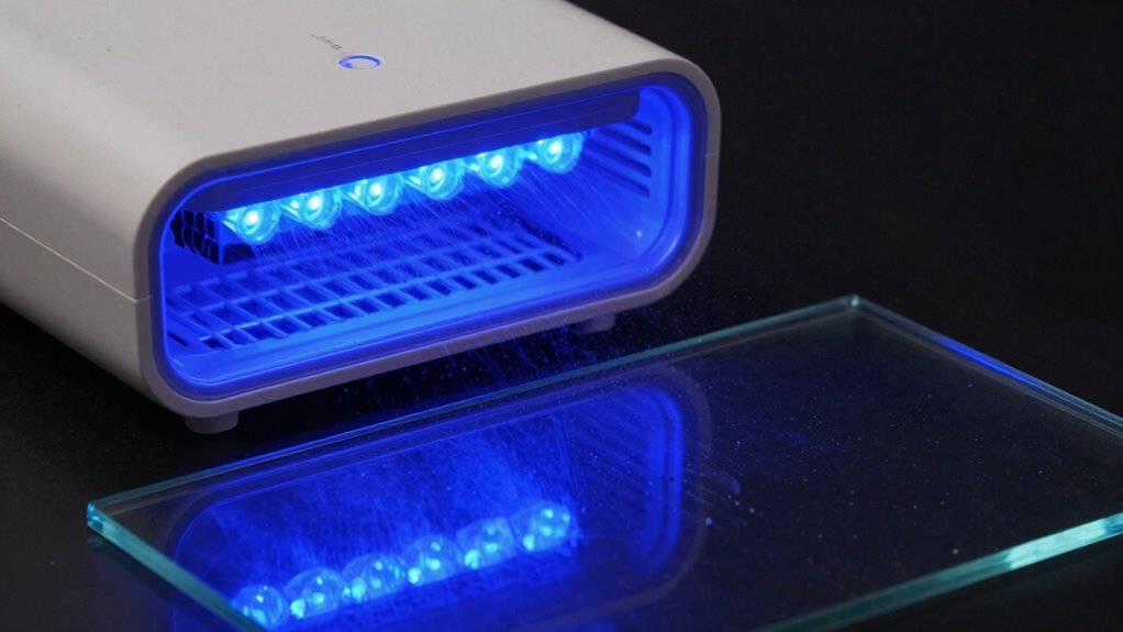 uv light damages microbial dna
