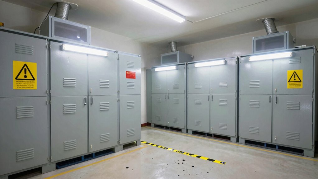 ventilation segregation spill containment