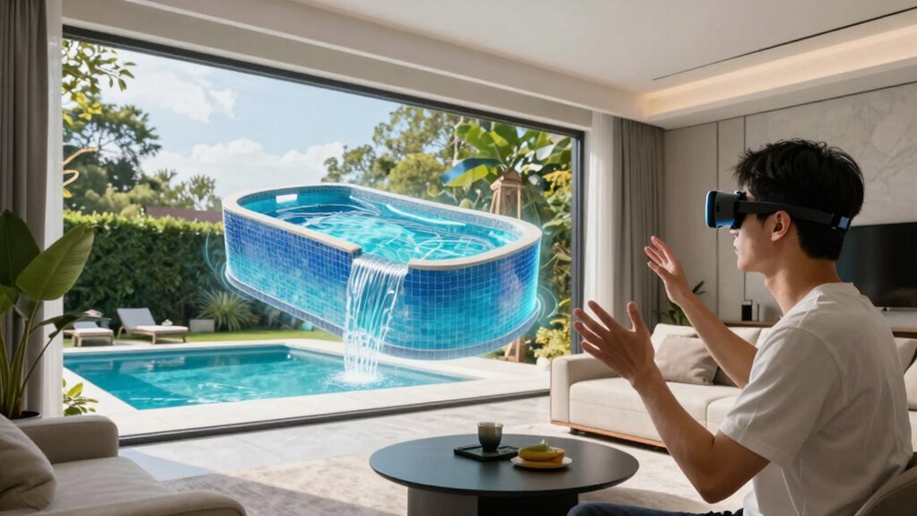 ar enhances pool design
