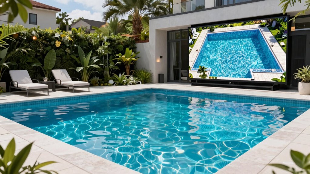 augmented reality pool visualization