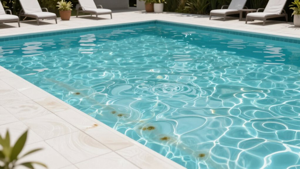 chlorine levels unexpectedly rise