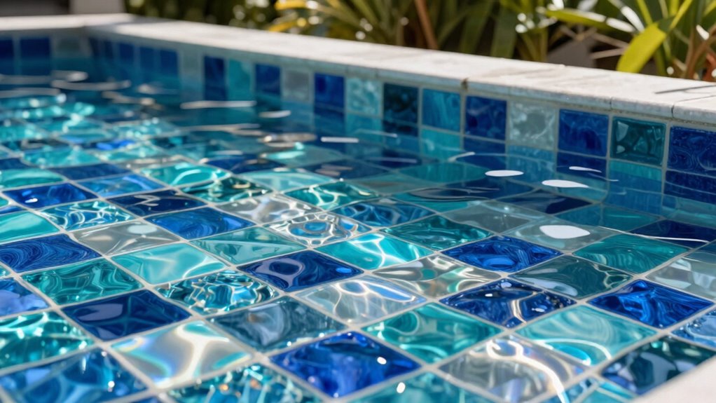 eco friendly low maintenance glass tiles