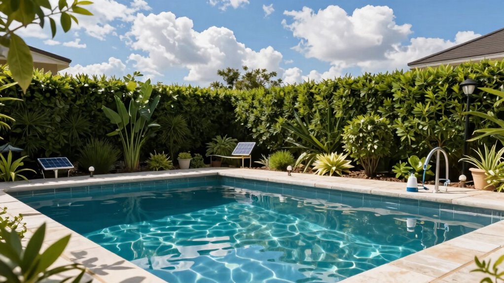 eco friendly water saving pool practices