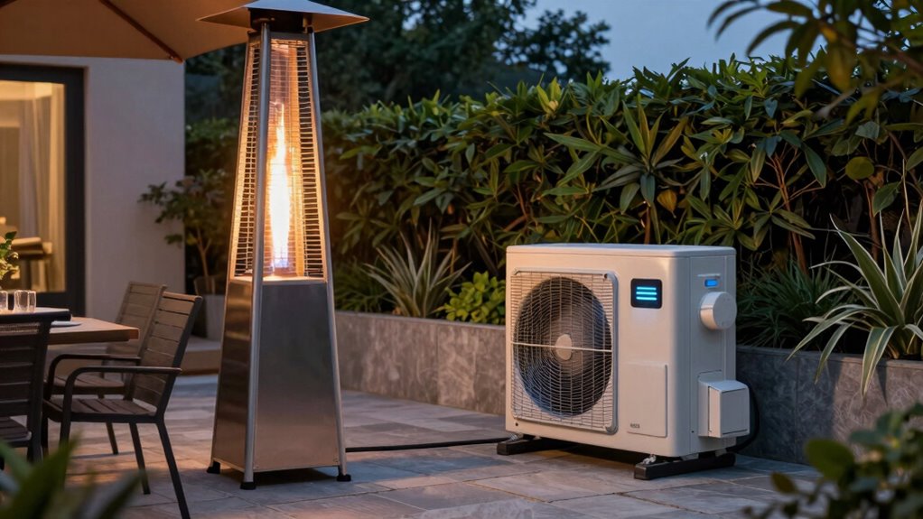 gas versus heat pumps