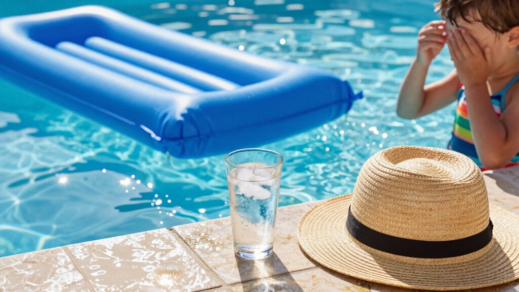 heat dehydration pool safety
