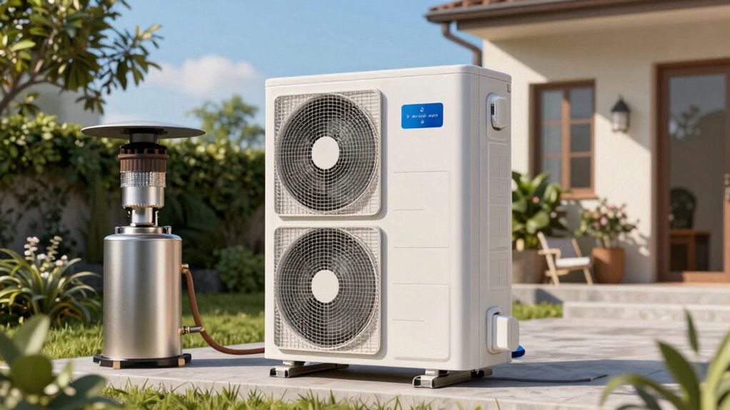 heat pump vs gas heaters