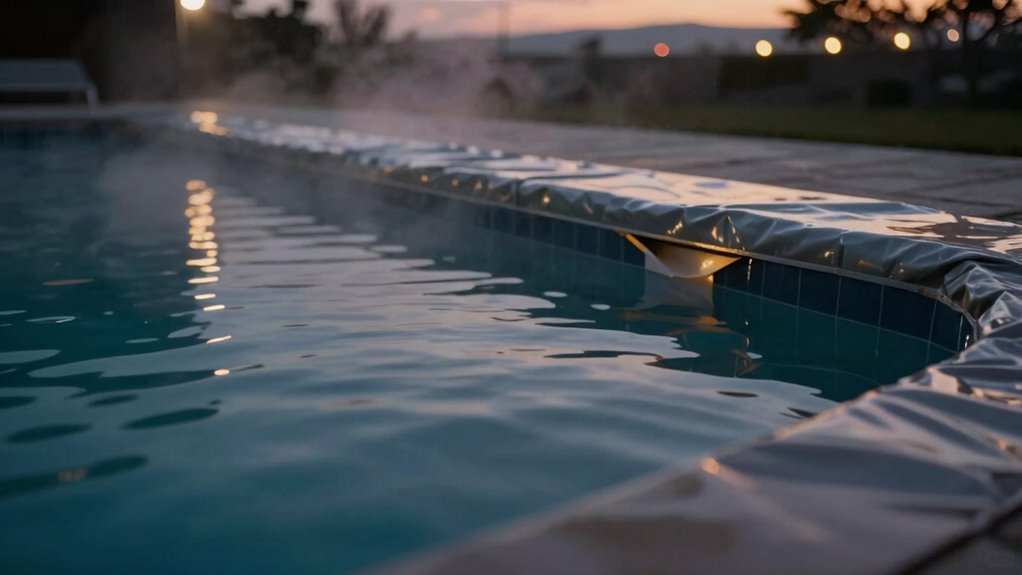 hidden pool heat losses