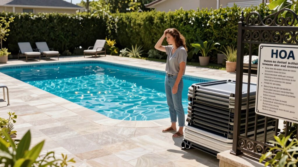 hoa rules complicate pool upgrades