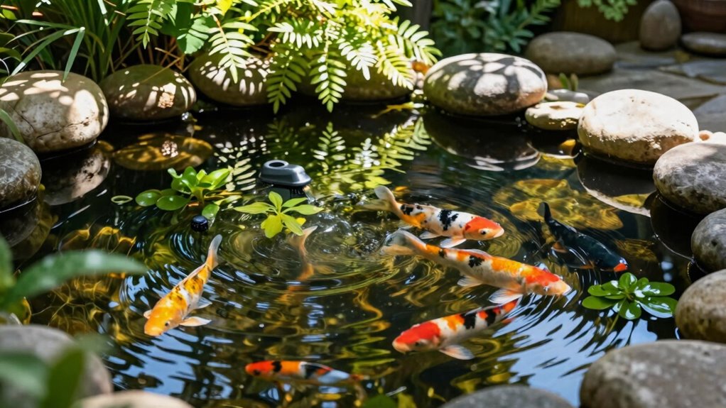 keep water features clean