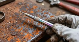 metal detection before staining