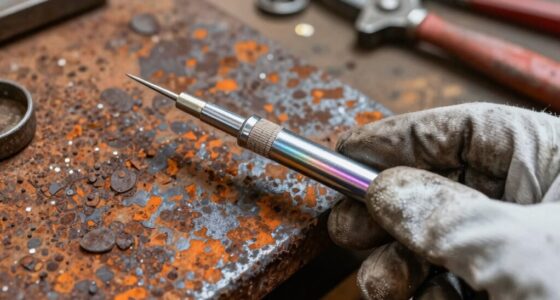 metal detection before staining