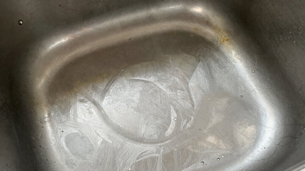 metal sanitizer surface reactions