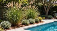native landscaping minimizes heat debris water