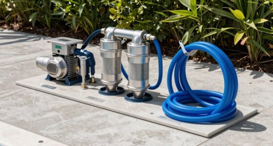 optimized pool equipment layout