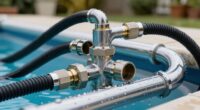 pipe size affects pool