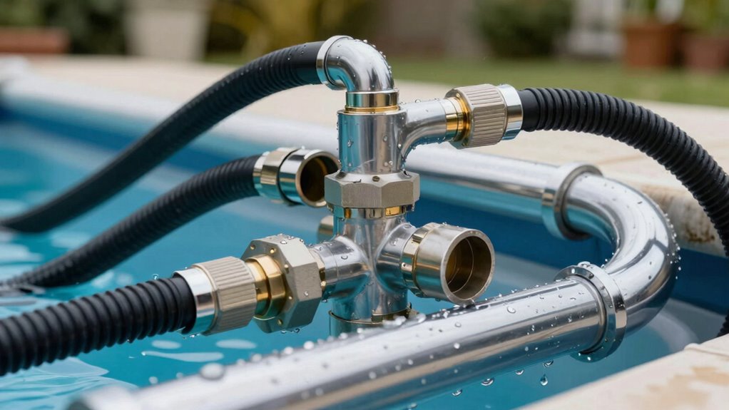 pipe size affects pool
