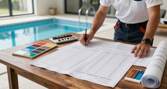 pool builder inspection checklist