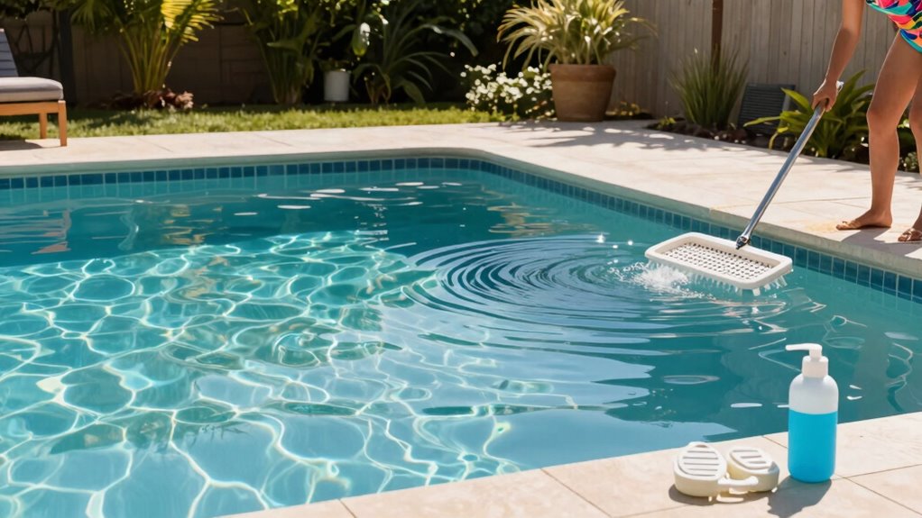 pool chemical and equipment maintenance