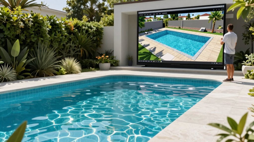 pool design visualization impact