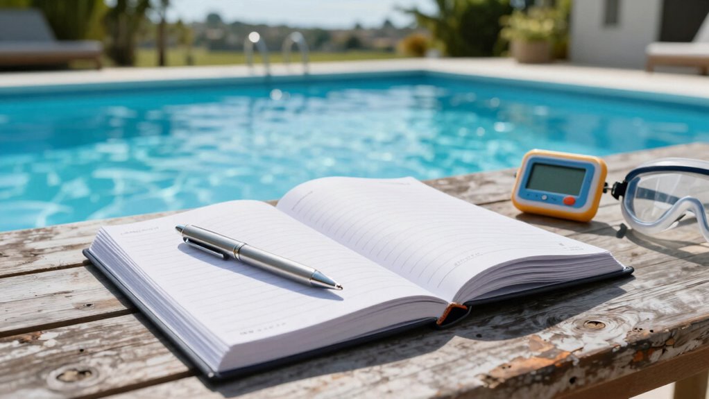 pool maintenance and safety records