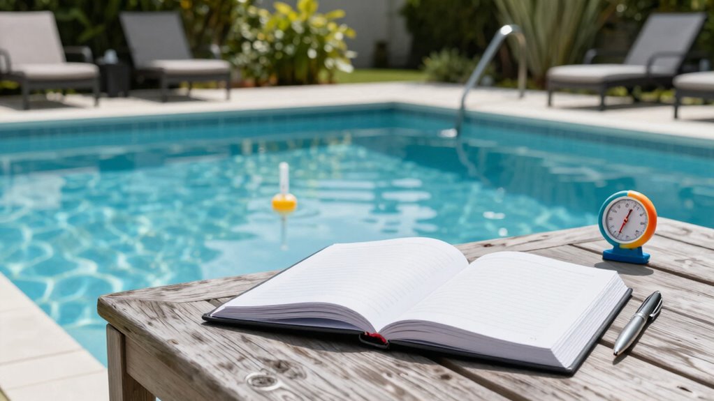 pool maintenance record keeping