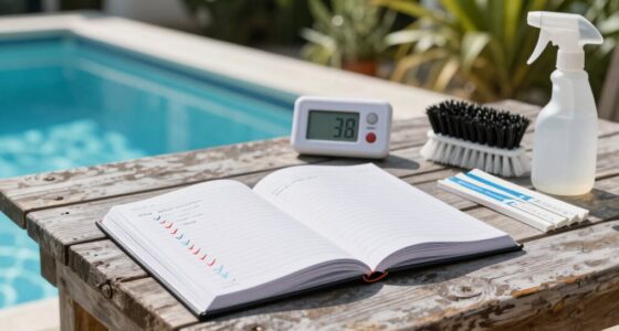 pool maintenance record keeping