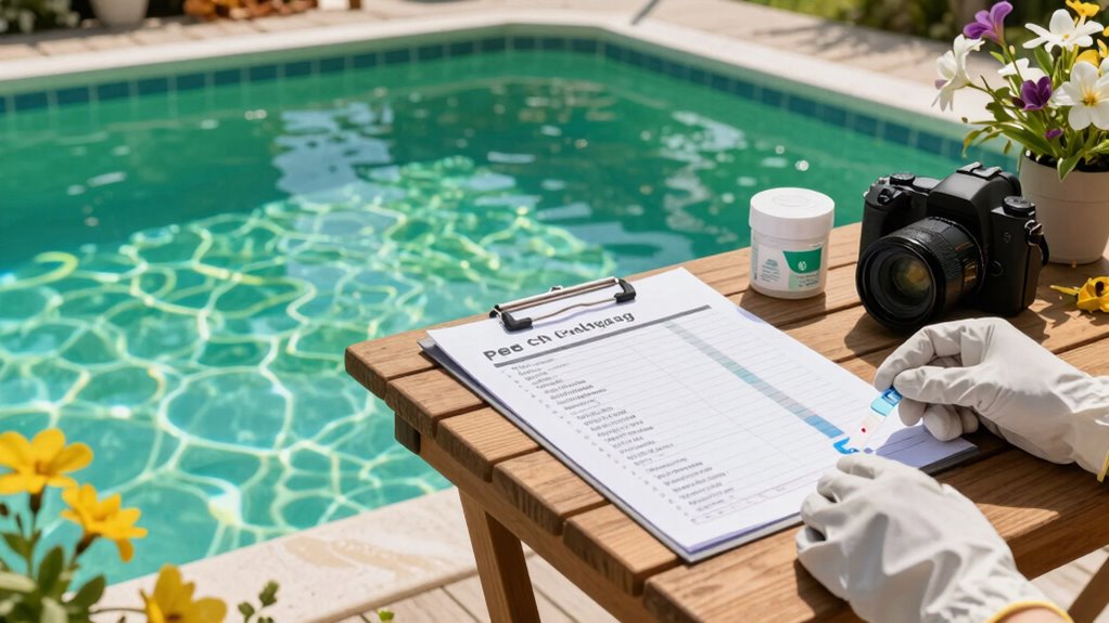 pool opening spring checklist