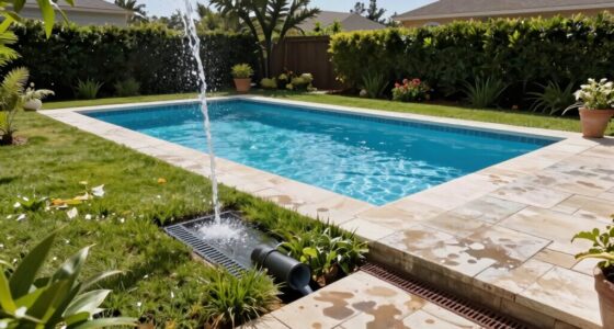 pool runoff and drainage