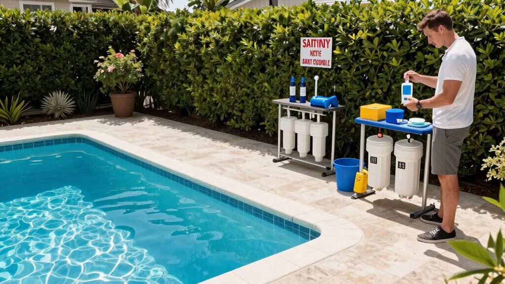 pool safety and maintenance preparedness