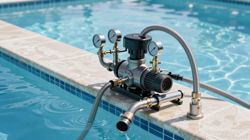 pool system flow maintenance