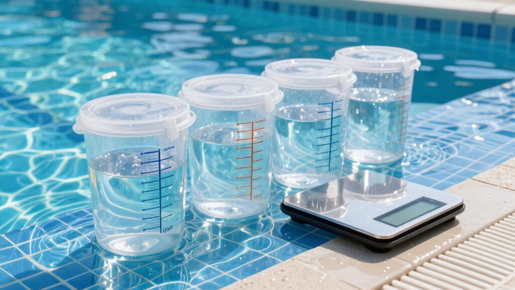 pool volume estimation method