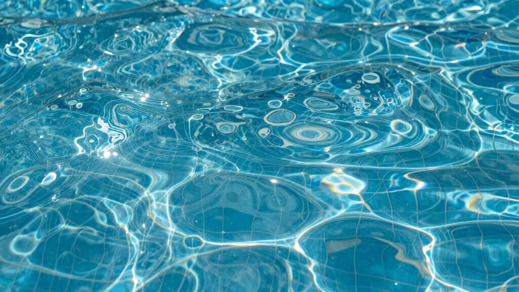 pool water chemical changes
