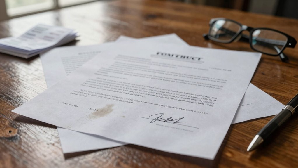 problematic pool contract clauses