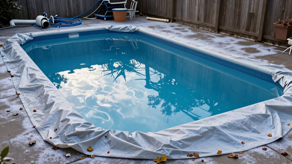 proper pool winterization procedures