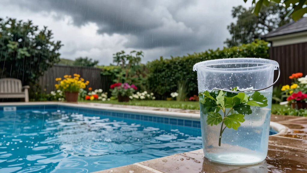 rainwater pool maintenance essentials