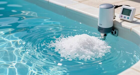 small saltwater pool differences