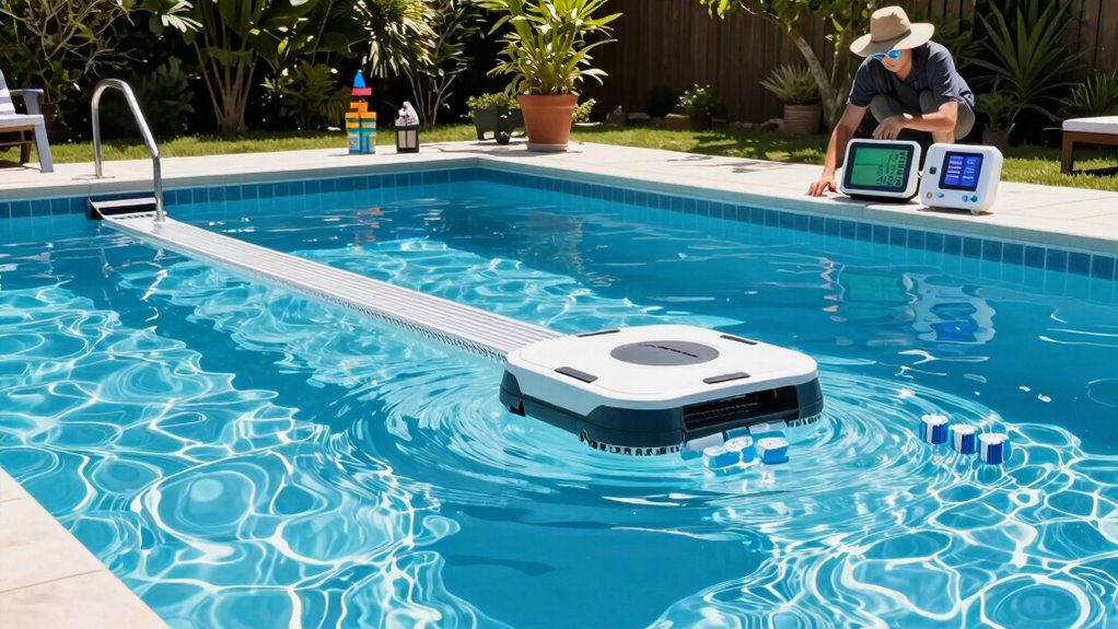 summer heat pool maintenance